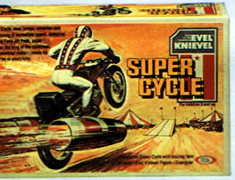 Box for Evel Knievel Super Stunt Cycle