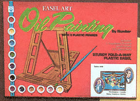 Art Easel Paint Set with  3 frames