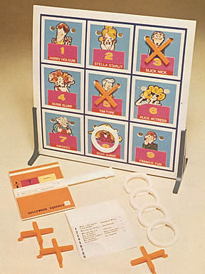 Hollywood Square game board