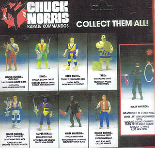 chuck Norris Karate Kommandos set