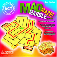 Mad Marble Maze game box