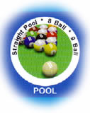 Super Pool ad with pool balls