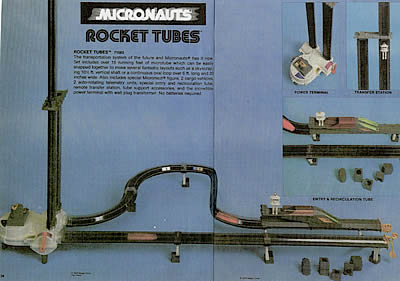 Rocet Tubes play set