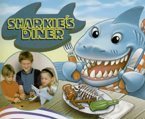 game box for Sharkie's Dinner