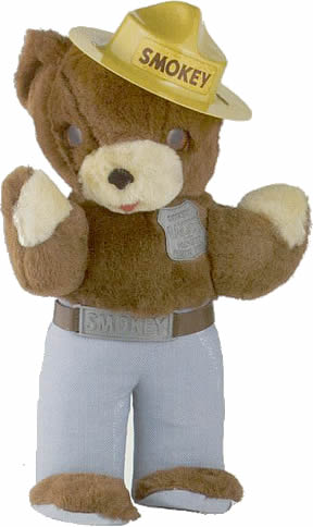 Smokey the Bear doll